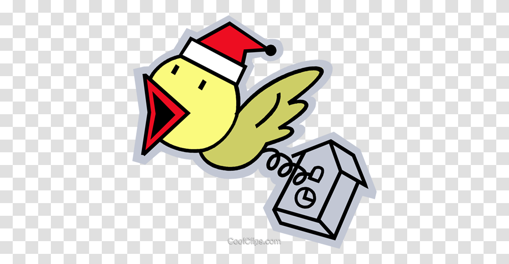 Cuckoo Clock Royalty Free Vector Clip Art Illustration, Angry Birds, Dynamite Transparent Png
