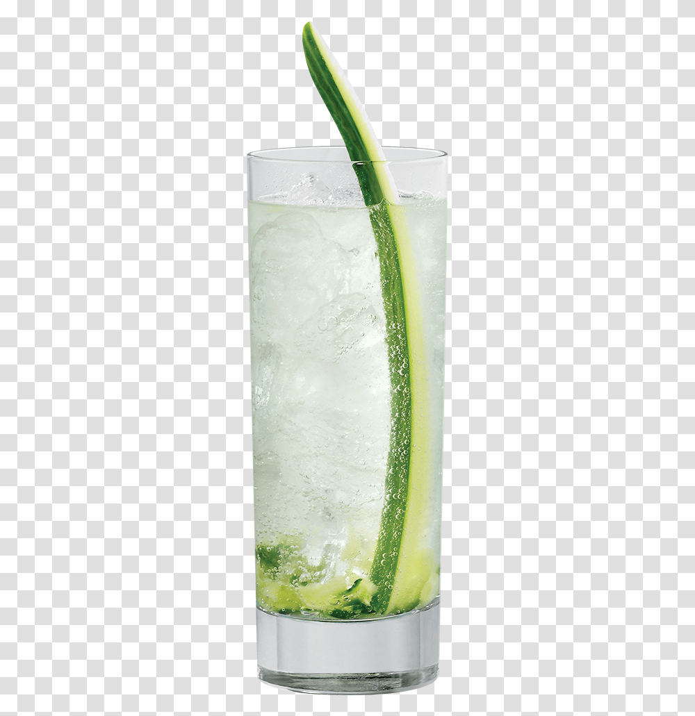 Cucumber Collins Vodka And Tonic, Plant, Beverage, Mojito, Cocktail Transparent Png