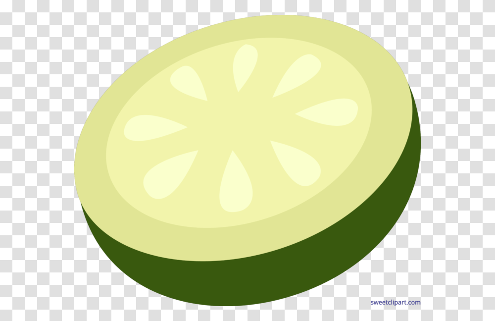 Cucumber Slice Vector Clip Art, Plant, Food, Fruit, Citrus Fruit Transparent Png