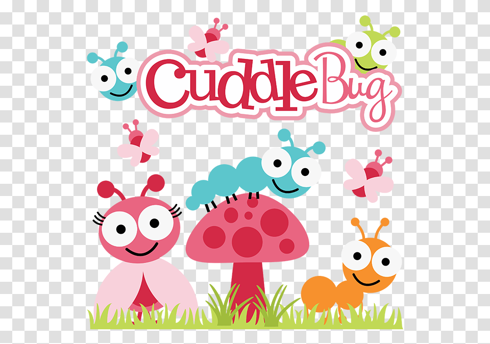 Cuddle Bug Clipart, Label, Poster, Word Transparent Png
