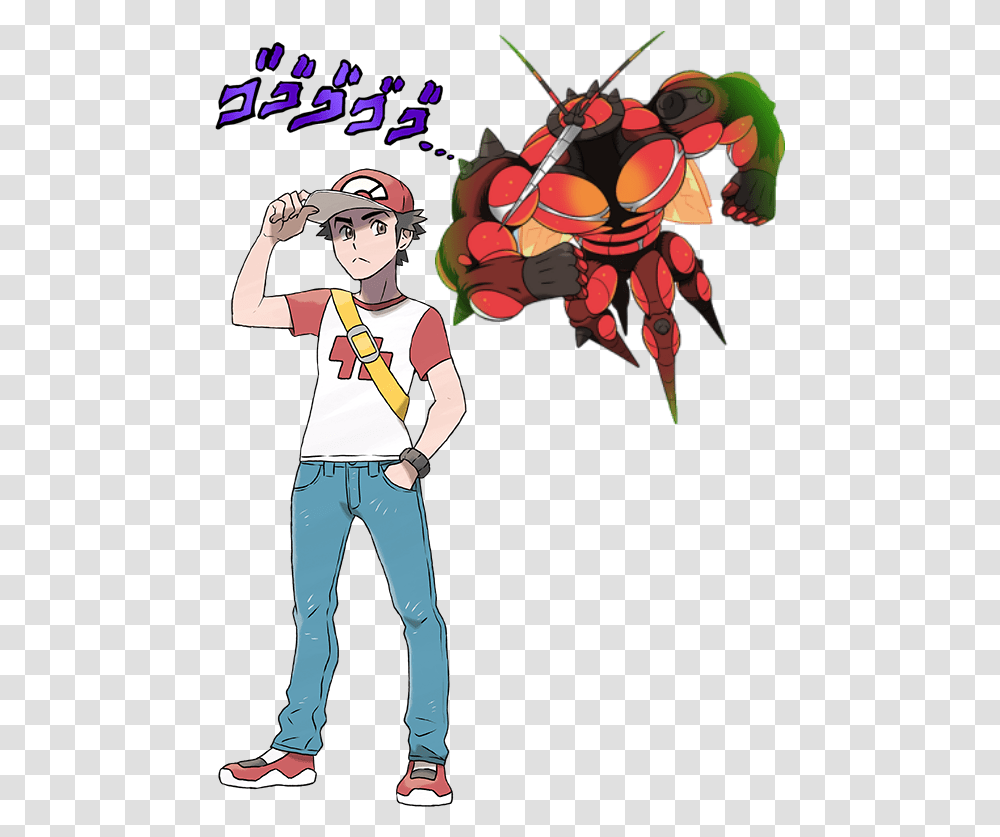 Cue Music Pokemon Sun And Moon Buzzwole, Person, Clothing, Pants, People Transparent Png