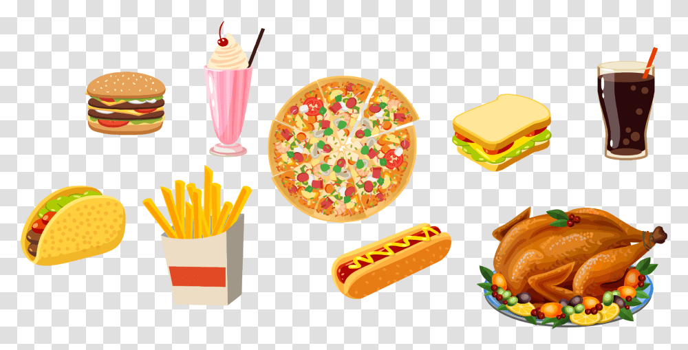 Cuisineside Dishamerican Food Junk Food, Hot Dog Transparent Png