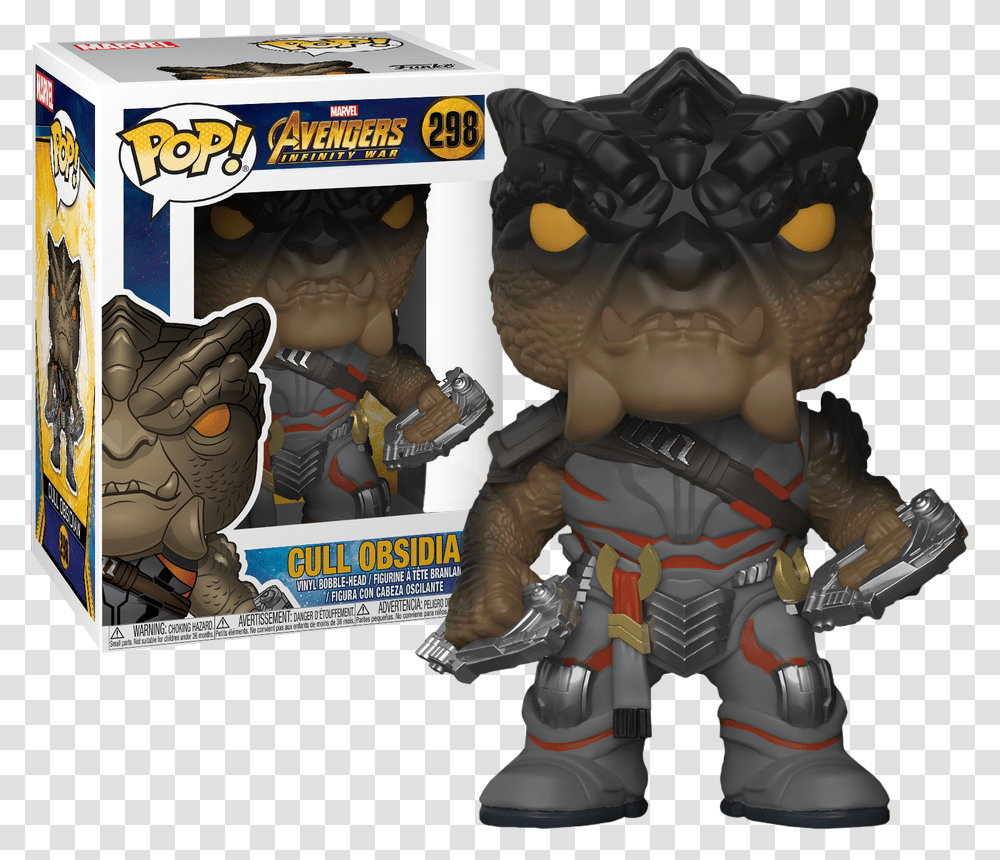 Cull Obsidian Pop Funko, Toy, Person, Human, Animal Transparent Png