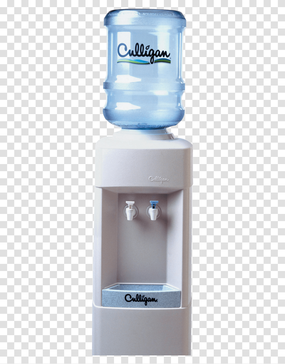 Culligan Bottled Water Cooler, Appliance, Shelf Transparent Png