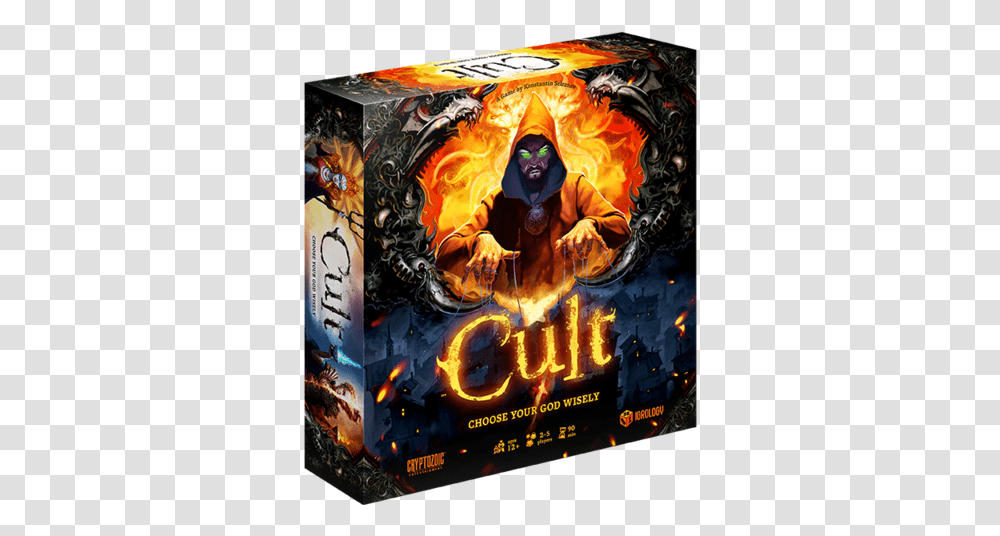 Cult Cult Board Game, Poster, Advertisement, Person, Human Transparent Png