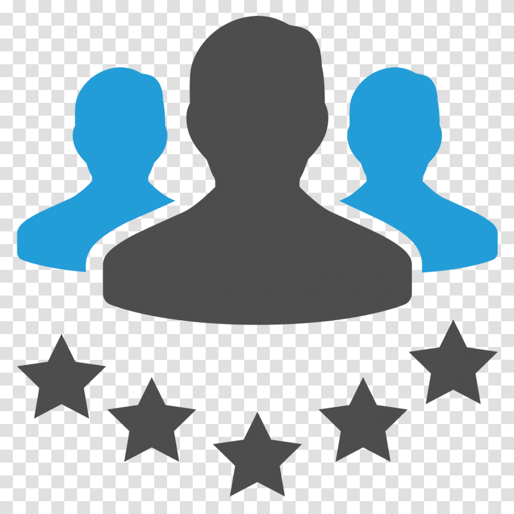 Culture Icon Our Team Icon, Silhouette, Star Symbol, Crowd Transparent Png