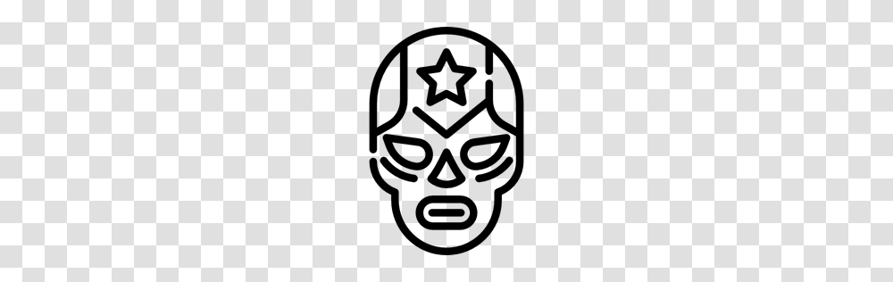Cultures Mex Fight Wrestler Wrestling Accessory Fashion Icon, Gray, World Of Warcraft Transparent Png