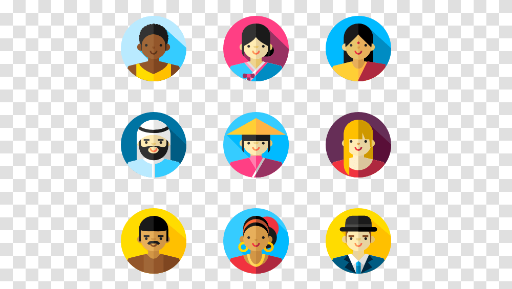 Cultures People Icon Family Icon, Head, Face, Crowd Transparent Png