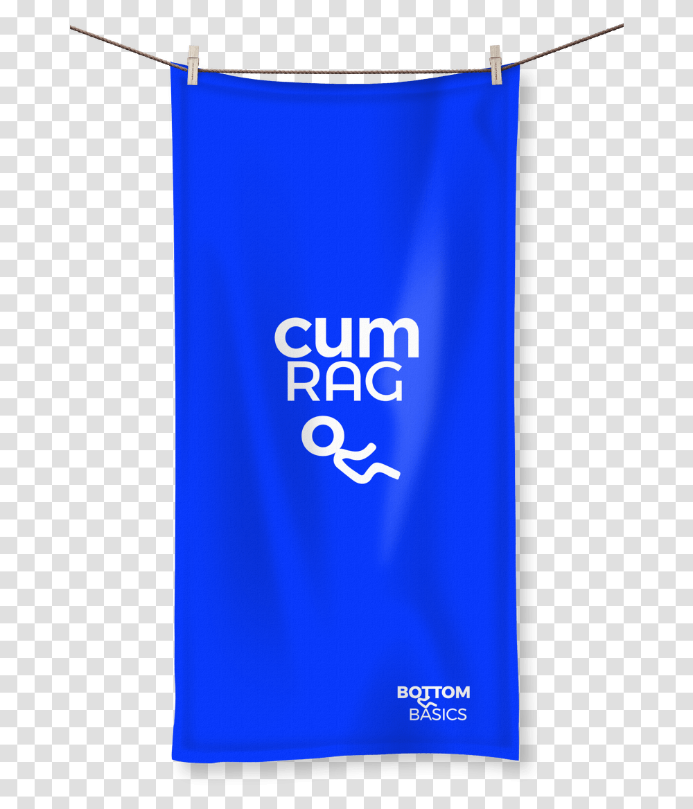 Cum Rag Towel Banner, Text, Clothing, Apparel, Symbol Transparent Png