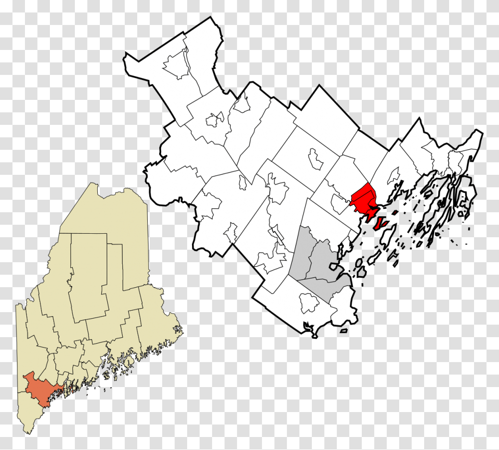 Cumberland County Maine, Map, Diagram, Atlas, Plot Transparent Png