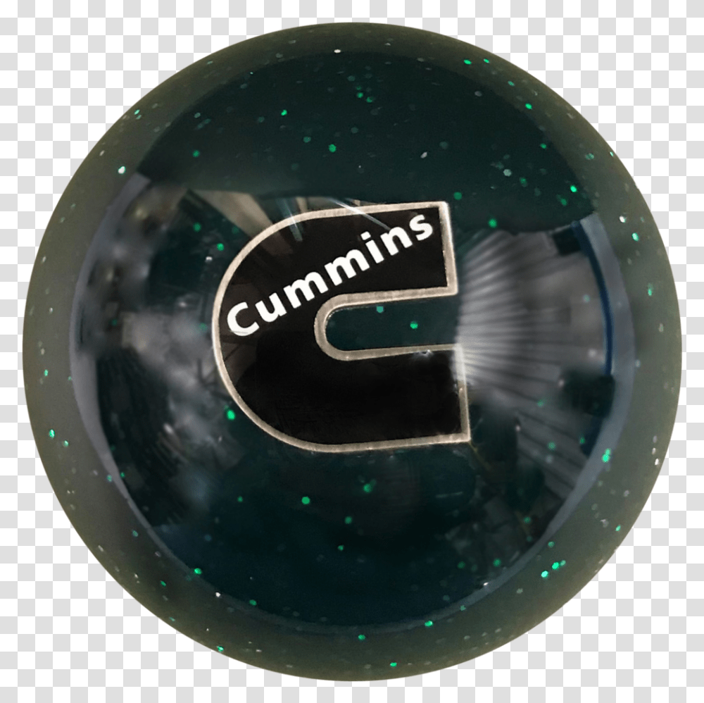 Cummins C Logo Green Glitter Shift Knob Circle, Sphere, Helmet, Clothing, Apparel Transparent Png