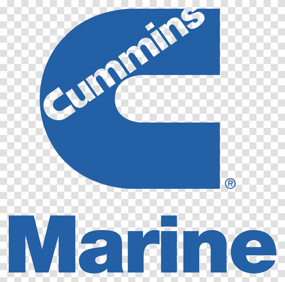 Cummins Marine Logo Cummins Marine Engine Logo, Alphabet, Number Transparent Png