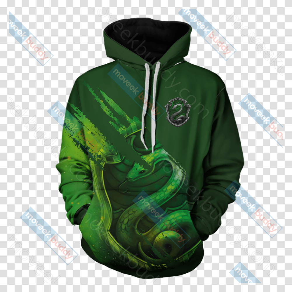 Cunning Like A Slytherin Wacky Style 3d Hoodie Hoodie, Apparel, Sweatshirt, Sweater Transparent Png