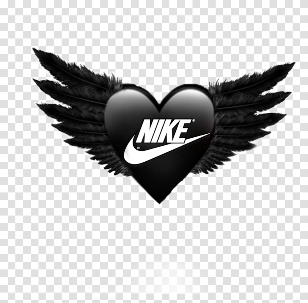 Cuorenero Nike Wings Of Morpheus, Person, Human, Stencil, Cupid Transparent Png