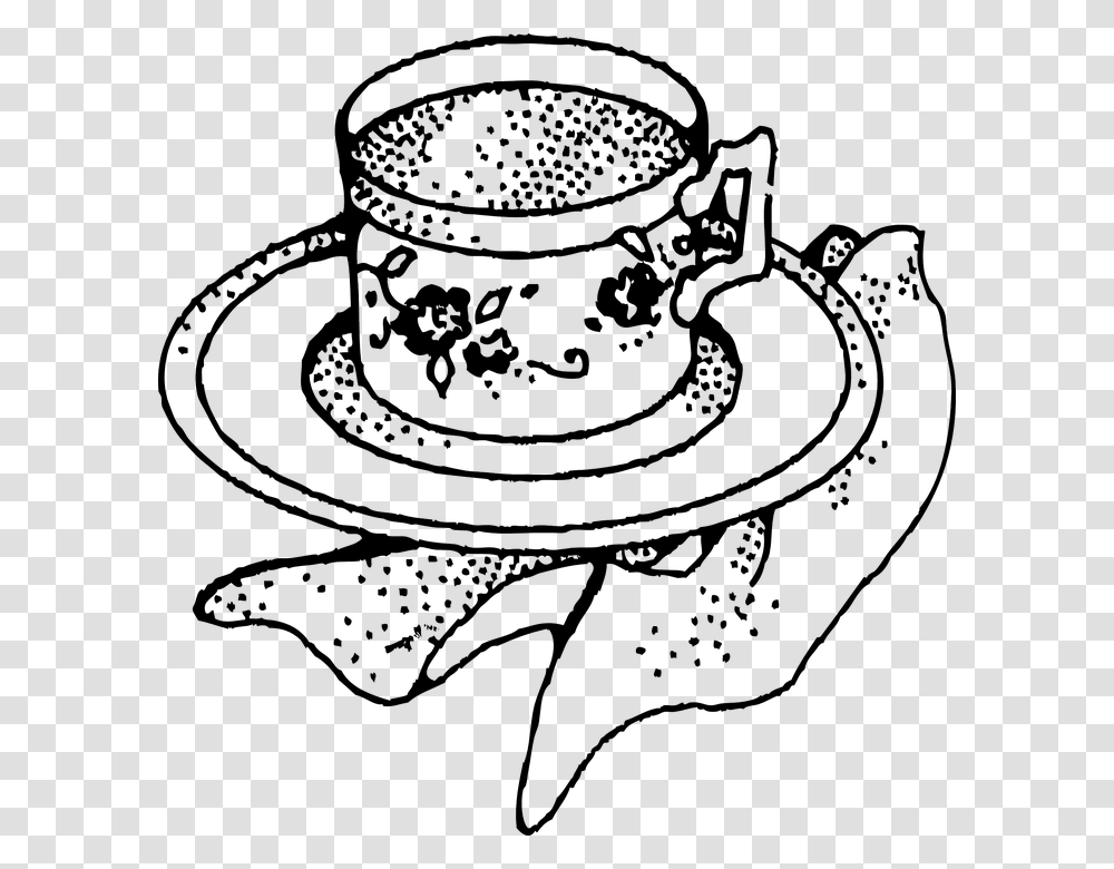 Cup And Saucer Cup Of Coffee Coffee Cup Teacup Tea Cup Clip Art, Bottle, Apparel, Ink Bottle Transparent Png