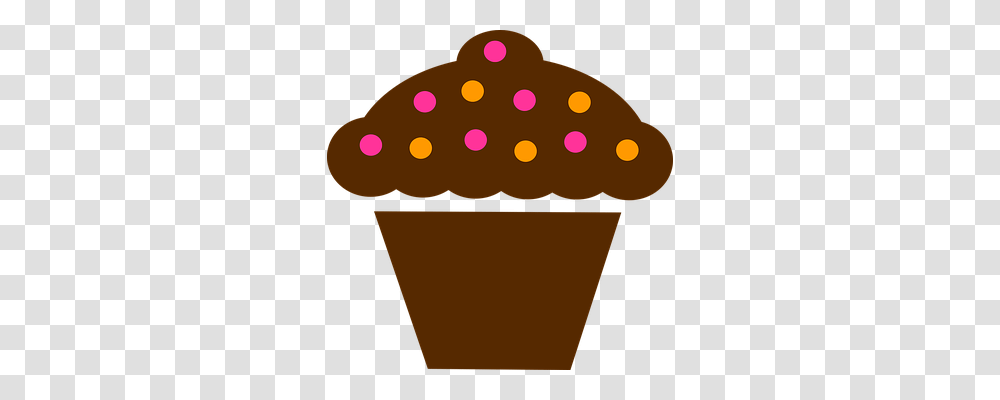 Cup Cake Food, Cone, Cream, Dessert Transparent Png