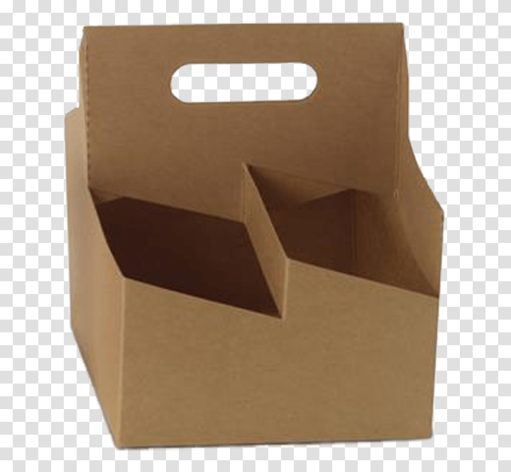 Cup Carriers Bag, Box, Cardboard, Carton, Package Delivery Transparent Png