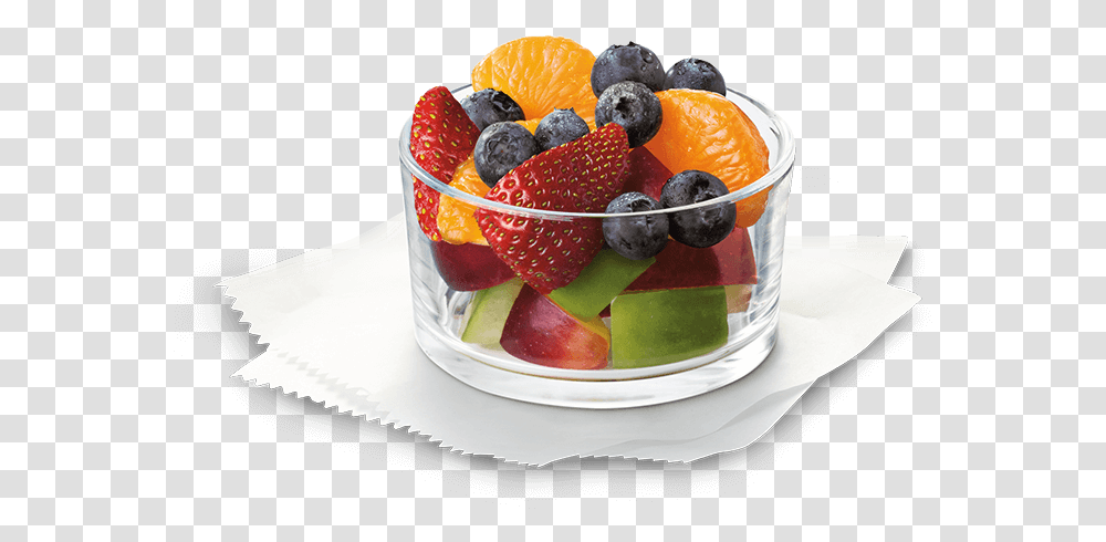 Cup Chick Fil A Chick Fil A Medium Fruit Cup, Plant, Blueberry, Food, Apple Transparent Png