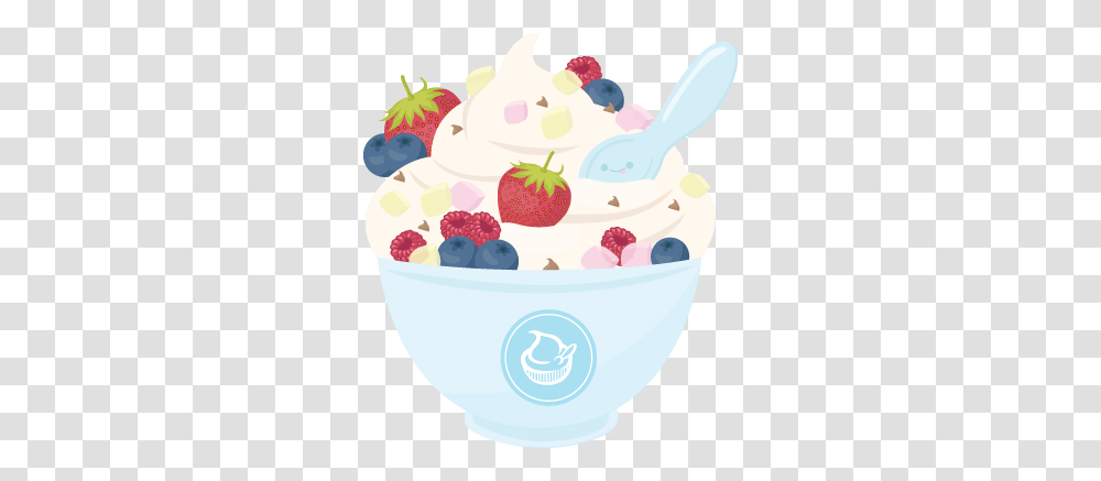 Cup Clipart Froyo, Cream, Dessert, Food, Creme Transparent Png