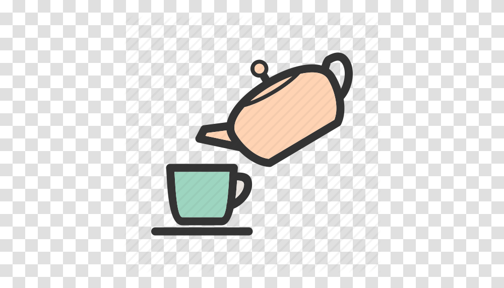 Cup Drink Healthy Hot Pot Pouring Tea Icon, Fuse, Electrical Device Transparent Png