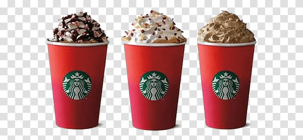 Cup Espresso Latte Starbucks Christmas Starbucks Red Cup, Cream, Dessert, Food, Creme Transparent Png