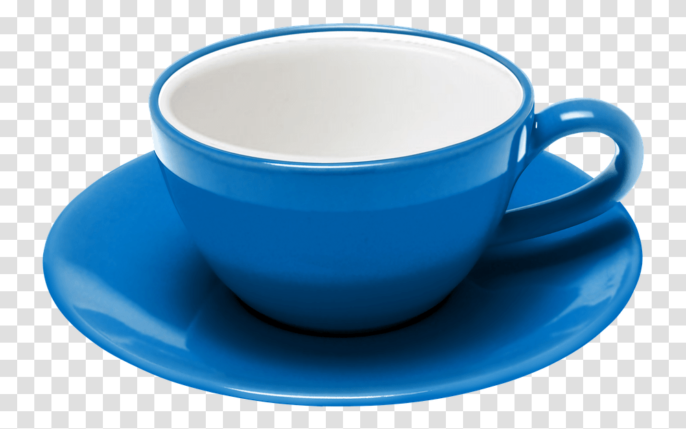 Cup Image Blue Tea Cup, Saucer, Pottery, Coffee Cup, Tape Transparent Png