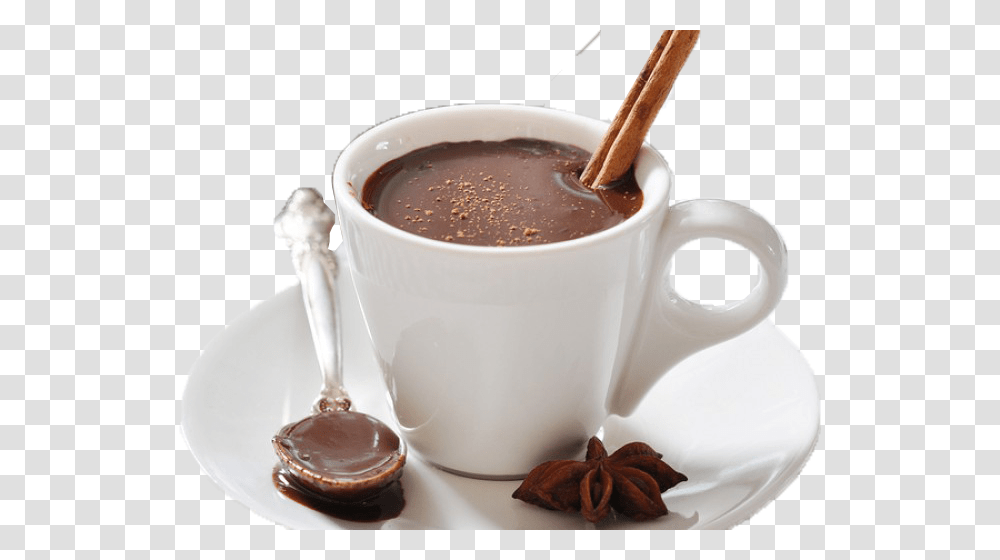 Cup Of Cocoa, Hot Chocolate, Beverage, Dessert, Food Transparent Png