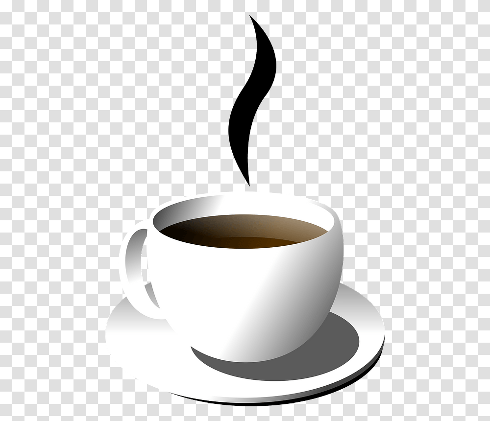 Cup Of Coffee Clipart, Coffee Cup, Lamp, Pottery, Beverage Transparent Png