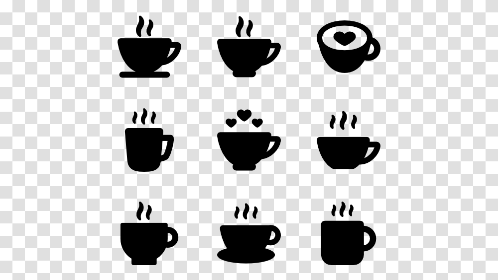 Cup Of Coffee Cup Of Tea Icon, Gray, World Of Warcraft, Halo Transparent Png