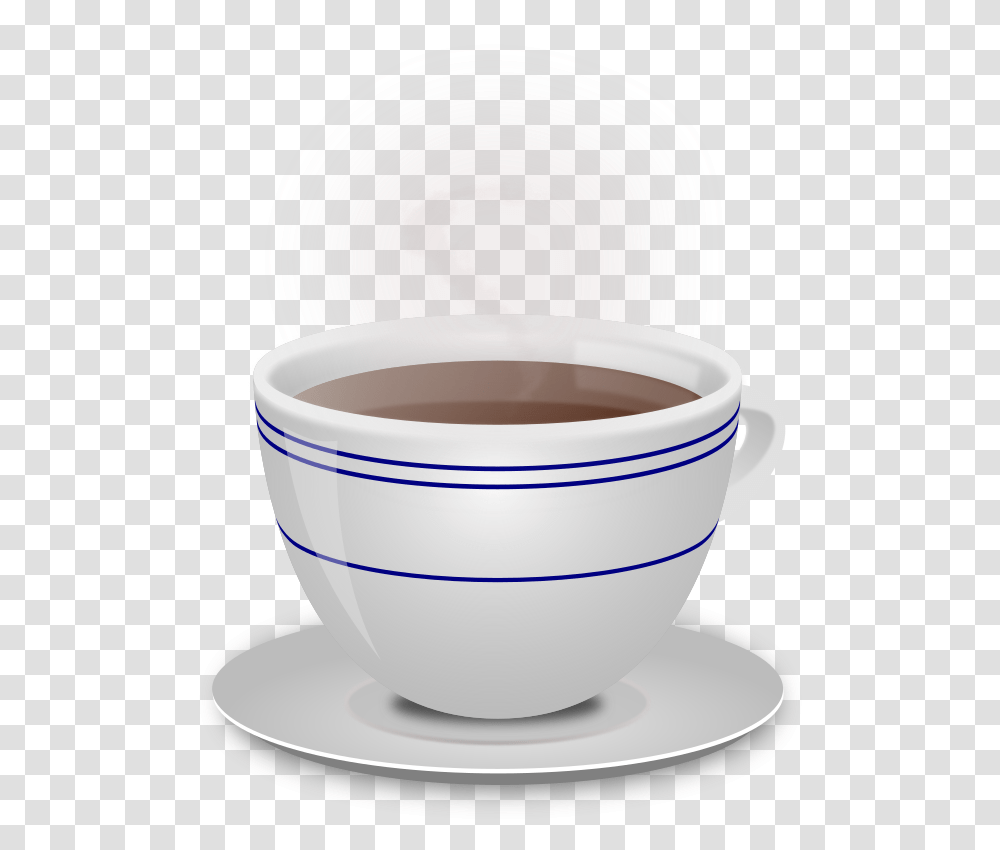 Cup Of Coffee Hot Beverage, Coffee Cup, Pottery, Saucer, Drink Transparent Png