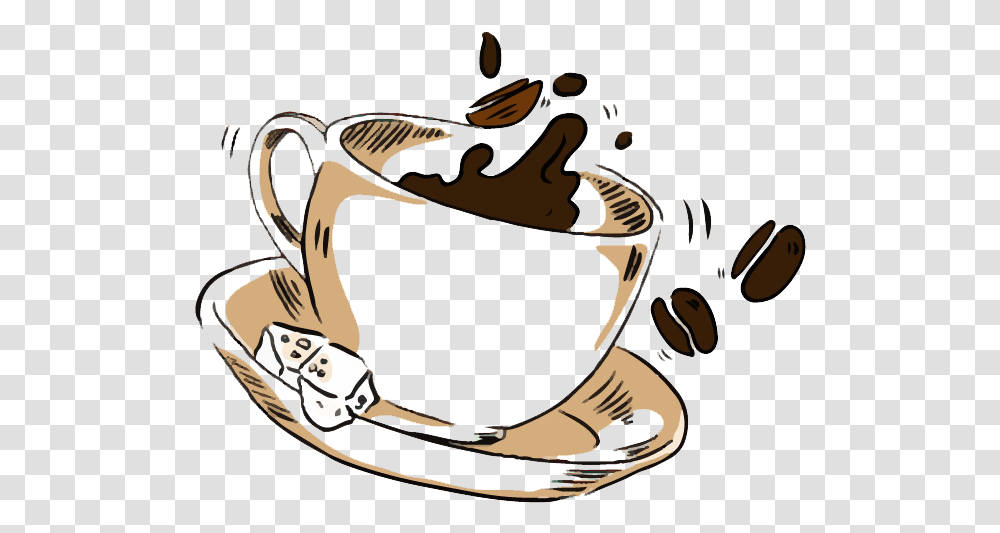 Cup Of Coffee Vector, Helmet, Food, Pottery Transparent Png