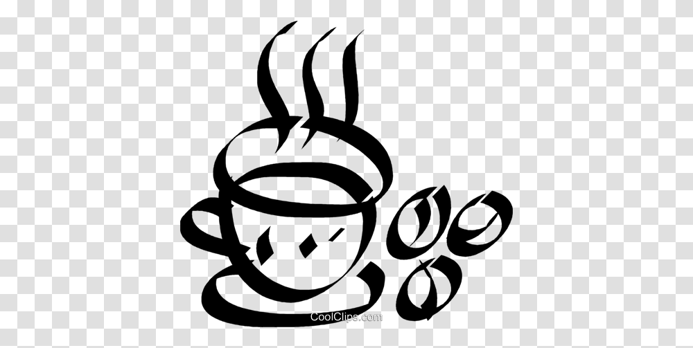 Cup Of Coffee With Coffee Beans Royalty Free Vector Clip Art, Coffee Cup, Dynamite, Bomb Transparent Png