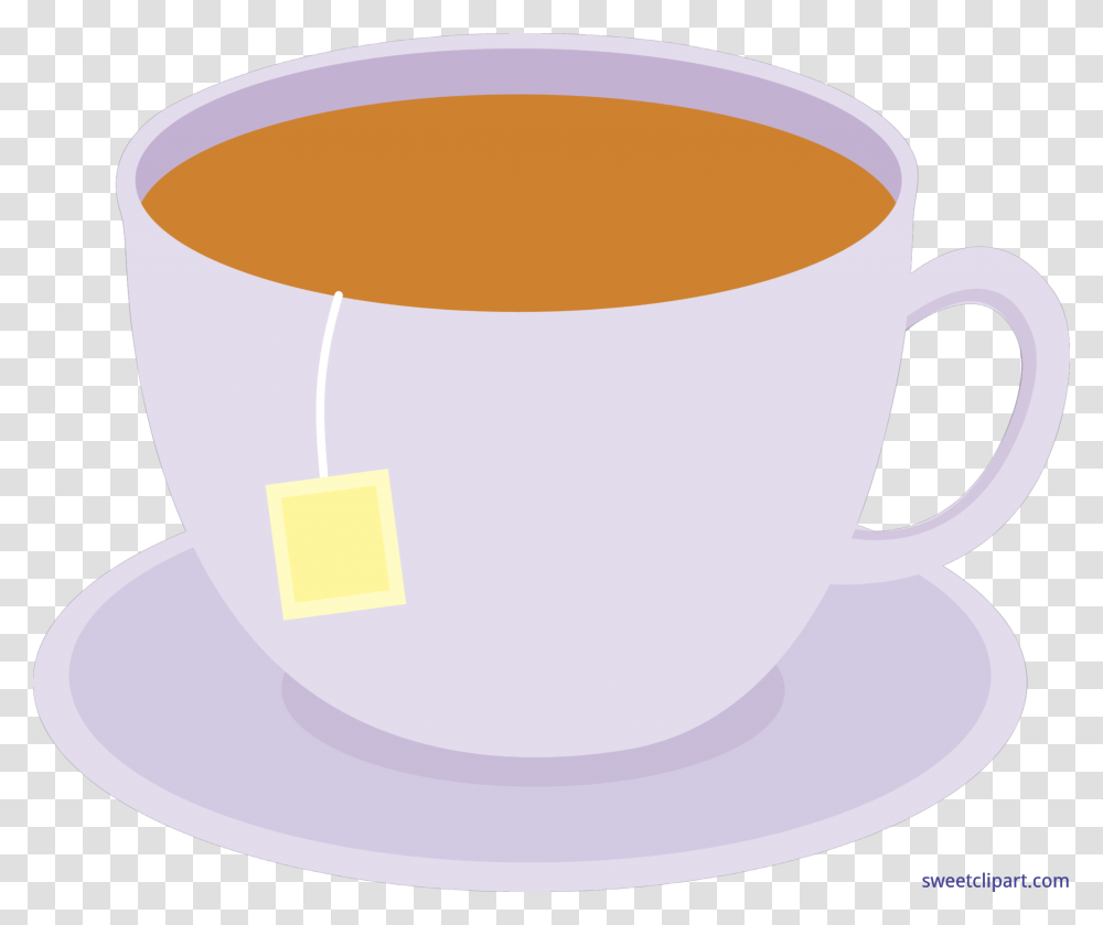 Cup Of Tea On Dish Clip Art, Coffee Cup, Saucer, Pottery, Baseball Cap Transparent Png