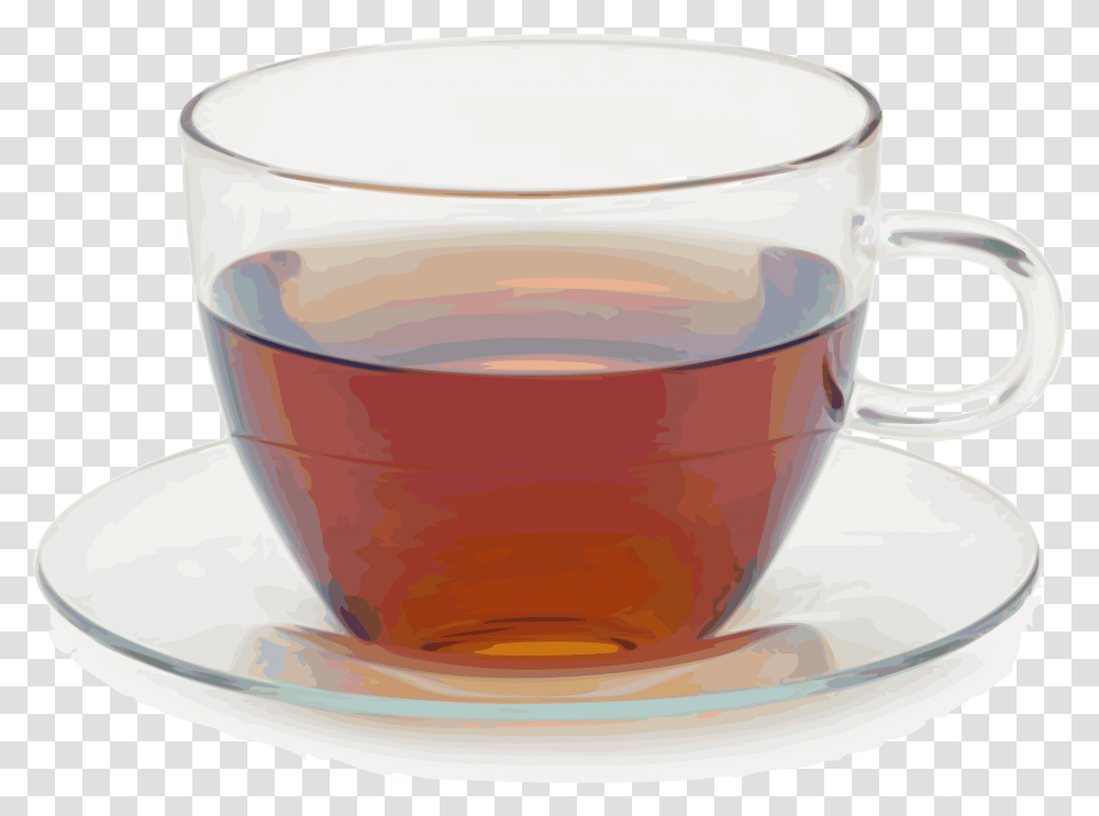 Cup Of Tea, Saucer, Pottery, Coffee Cup, Beverage Transparent Png