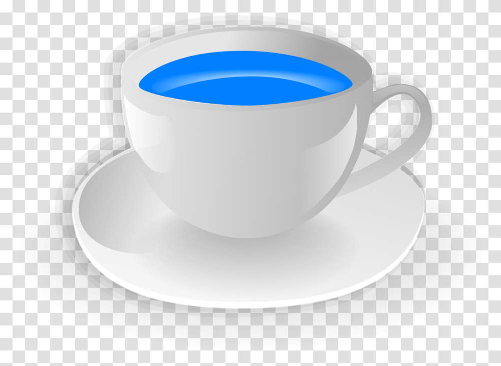 Cup Of Water Cawan Air, Saucer, Pottery, Coffee Cup, Tape Transparent Png