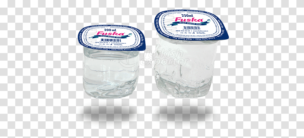 Cup Water Agua Envasada En Turqua, Jar, Bottle, Food, Water Bottle Transparent Png