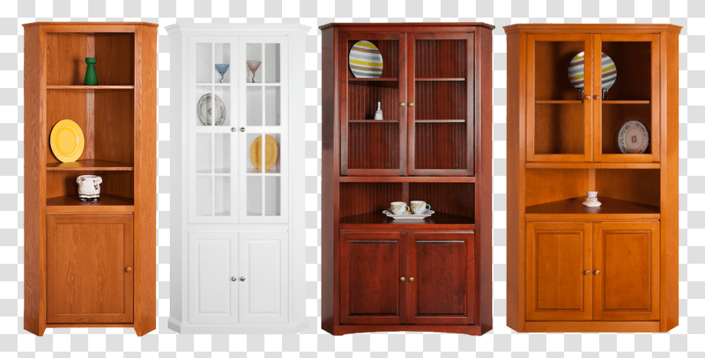 Cupboard Closet, Furniture, China Cabinet, Door, Clock Tower Transparent Png