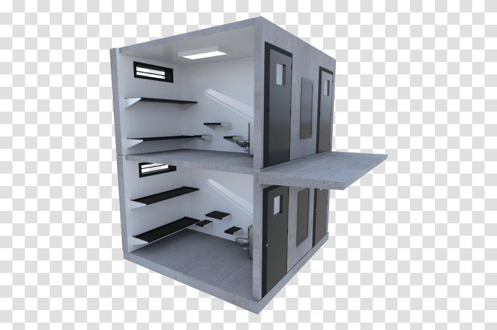 Cupboard Download Prison, Mailbox, Letterbox, Furniture, Cabinet Transparent Png