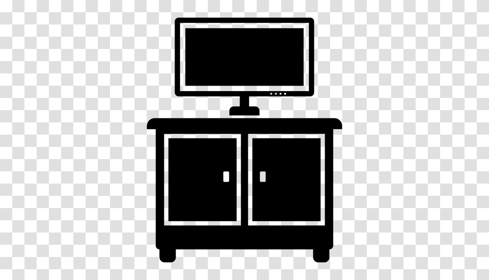 Cupboard Furniture Living Room Tv Icon, Gray, World Of Warcraft Transparent Png