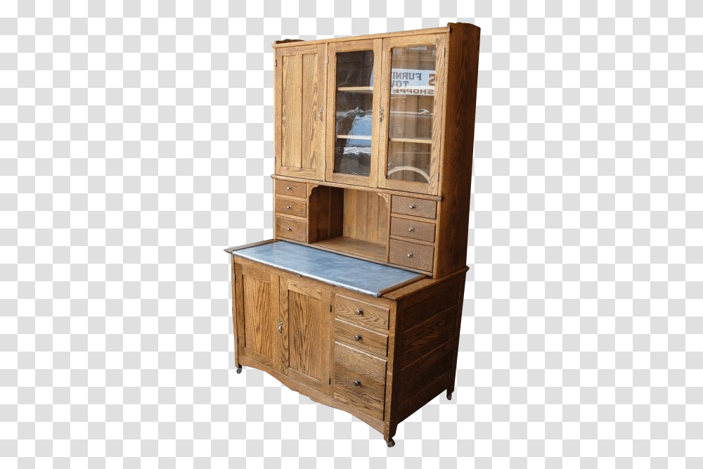 Cupboard Hoosier Cabinet, Furniture, Closet, China Cabinet, Shelf Transparent Png