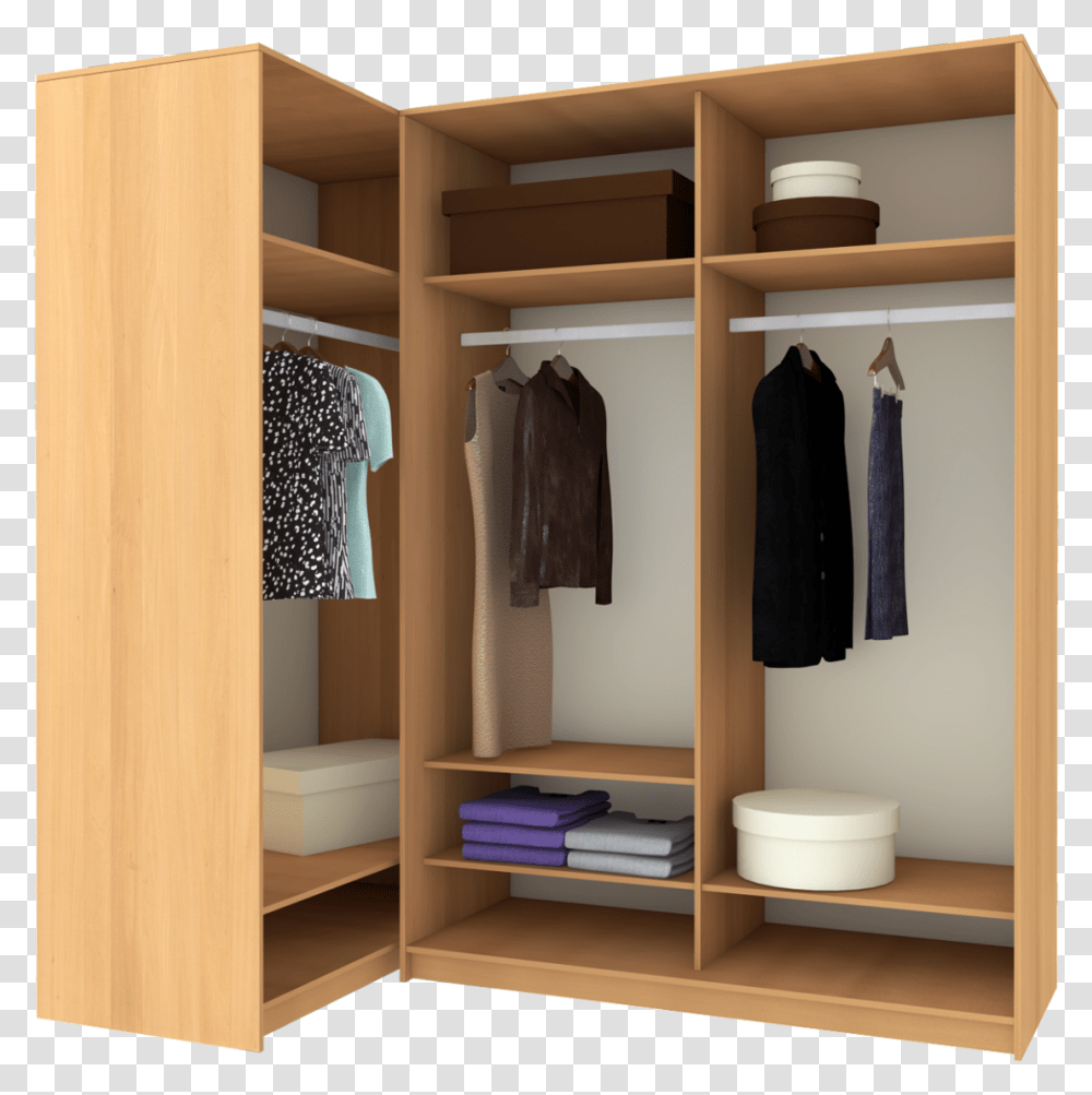 Cupboard Image Wardrobe Closet Background, Furniture, Indoors, Room Transparent Png