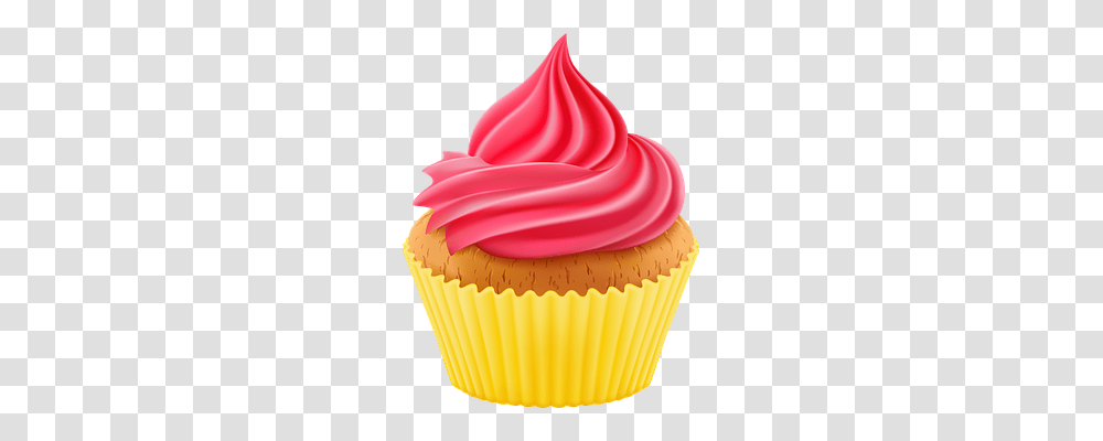 Cupcake Holiday, Cream, Dessert, Food Transparent Png