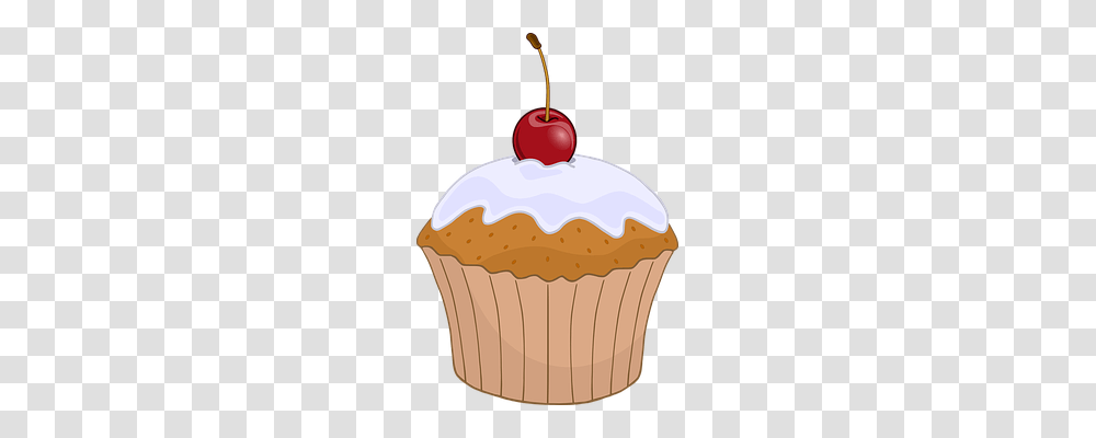 Cupcake Food, Cream, Dessert, Creme Transparent Png