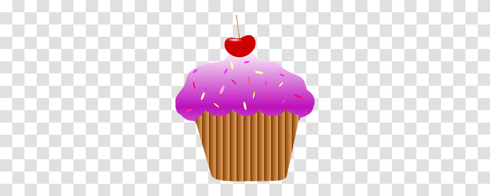 Cupcake Food, Cream, Dessert, Creme Transparent Png