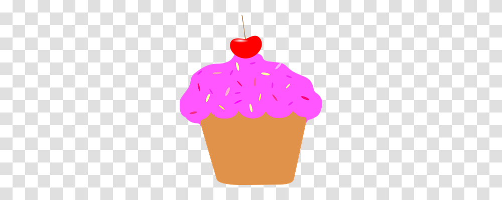 Cupcake Food, Cream, Dessert, Creme Transparent Png