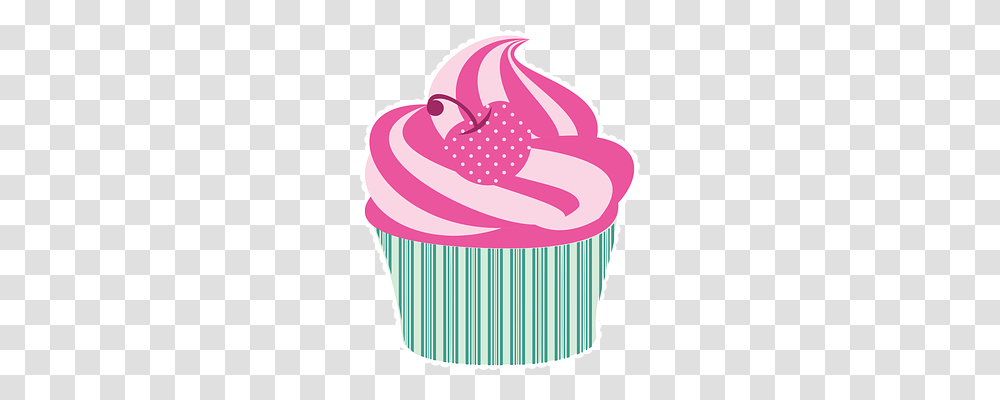 Cupcake Food, Cream, Dessert, Creme Transparent Png