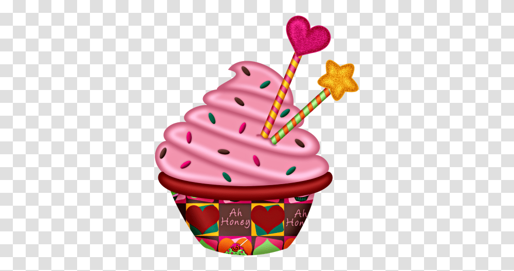 Cupcake 7png Cupcake Fruit Tartlet Macaron, Cream, Dessert, Food, Creme Transparent Png