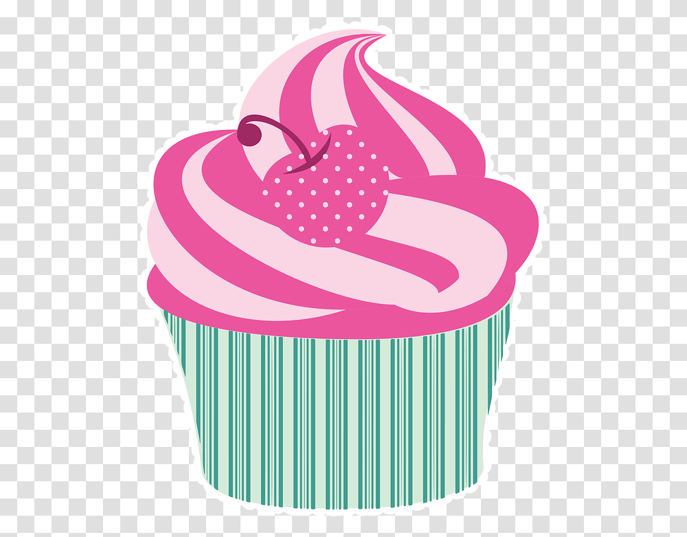 Cupcake Background, Cream, Dessert, Food, Creme Transparent Png