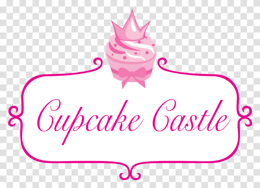 Cupcake Castle Illustration, Cream, Dessert, Food Transparent Png