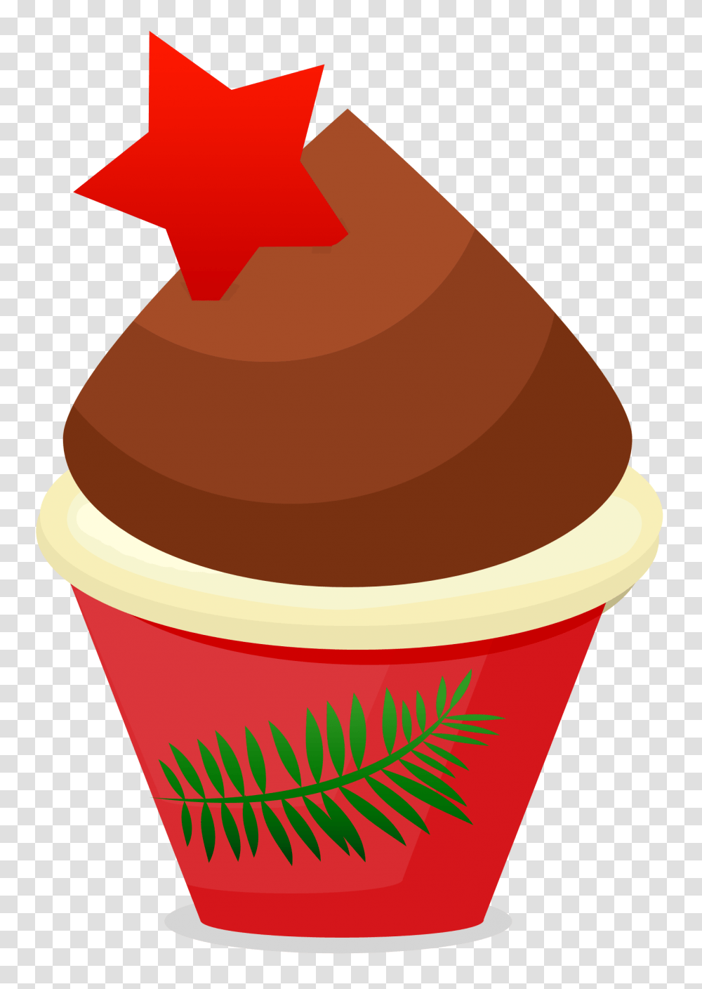 Cupcake Clip Art Free, Cream, Dessert, Food, Icing Transparent Png